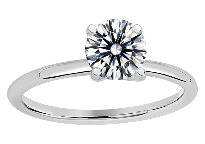 Certified hot sale engagement rings