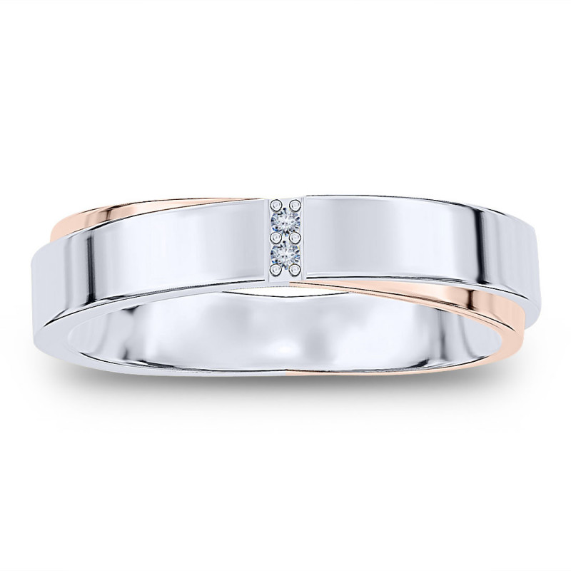 Gold cross sale wedding bands