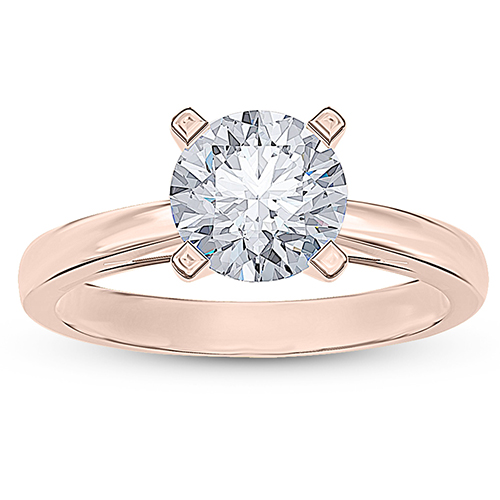 Dainty gold sale engagement rings