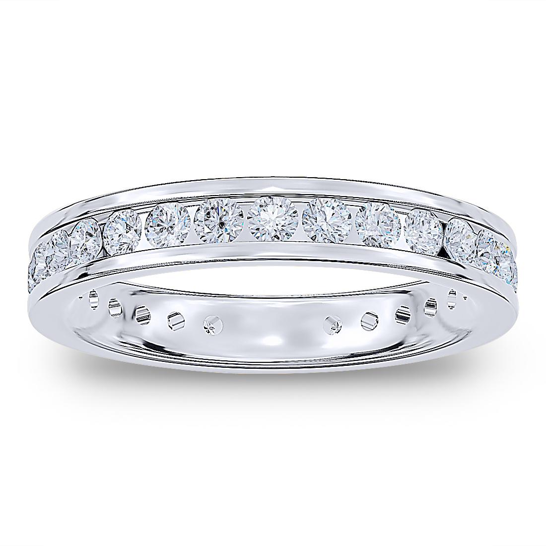 Full Eternity Diamond Ring Singapore - Michael Trio